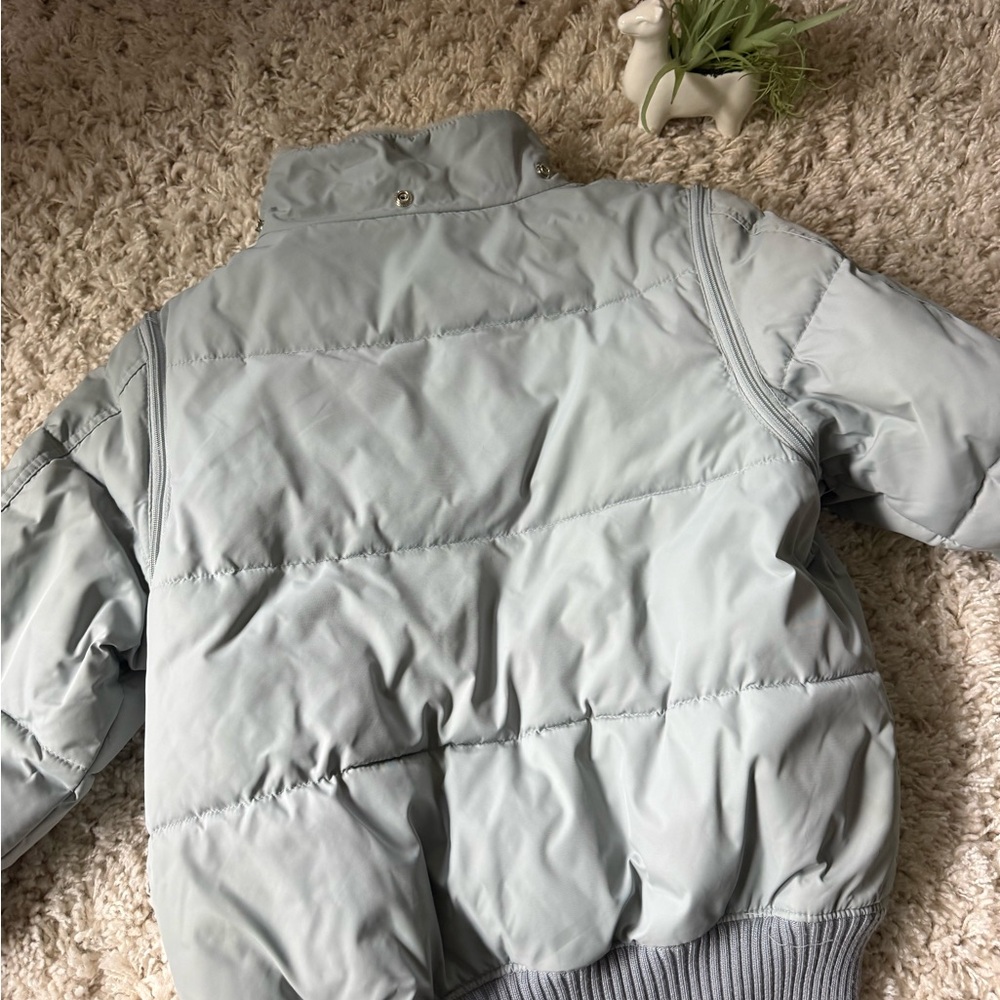 Eleven Stylish Gray bomber puffer cute Jacket - Picture 8 of 8